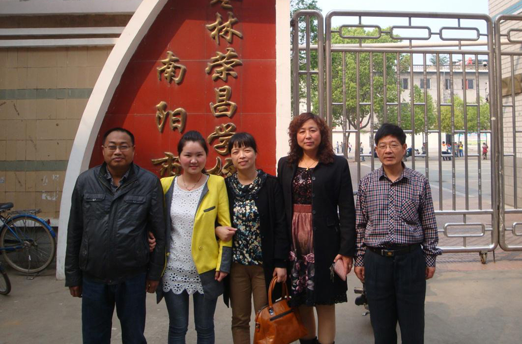 人文系语文教育专业教师赴实习基地指导学生实习工作